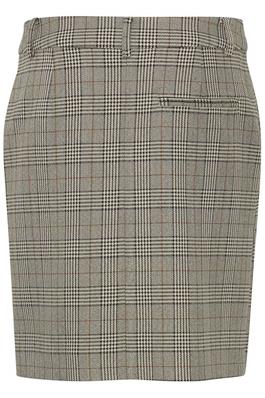 b.young Black Check Skirt 20815527