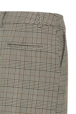 b.young Black Check Skirt 20815527