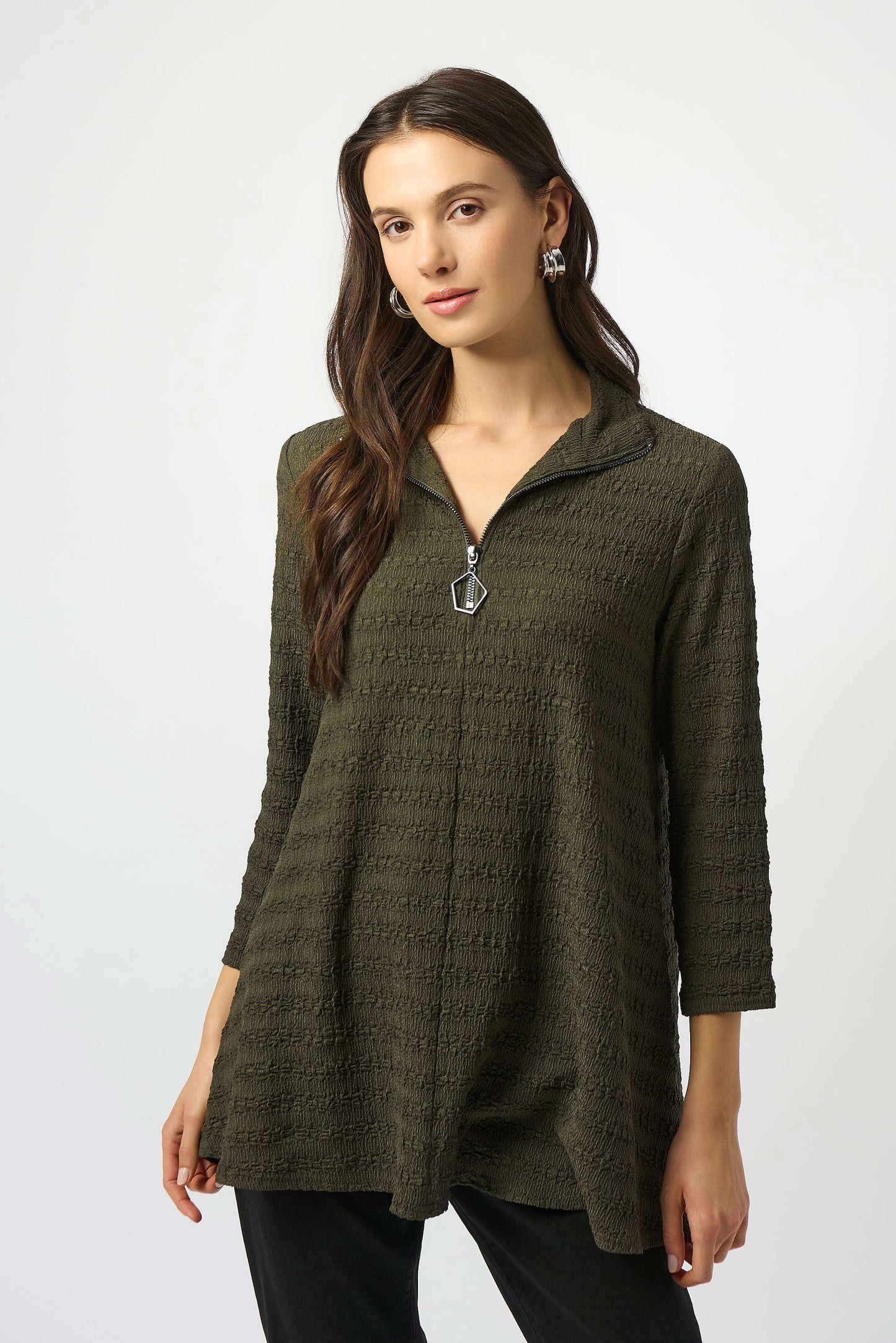 Joseph Ribkoff Textured Knit Tunic