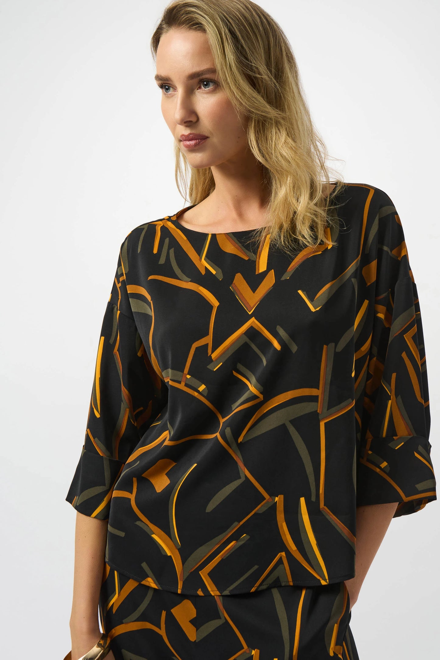 Joseph Ribkoff Geometric Print Top 253238