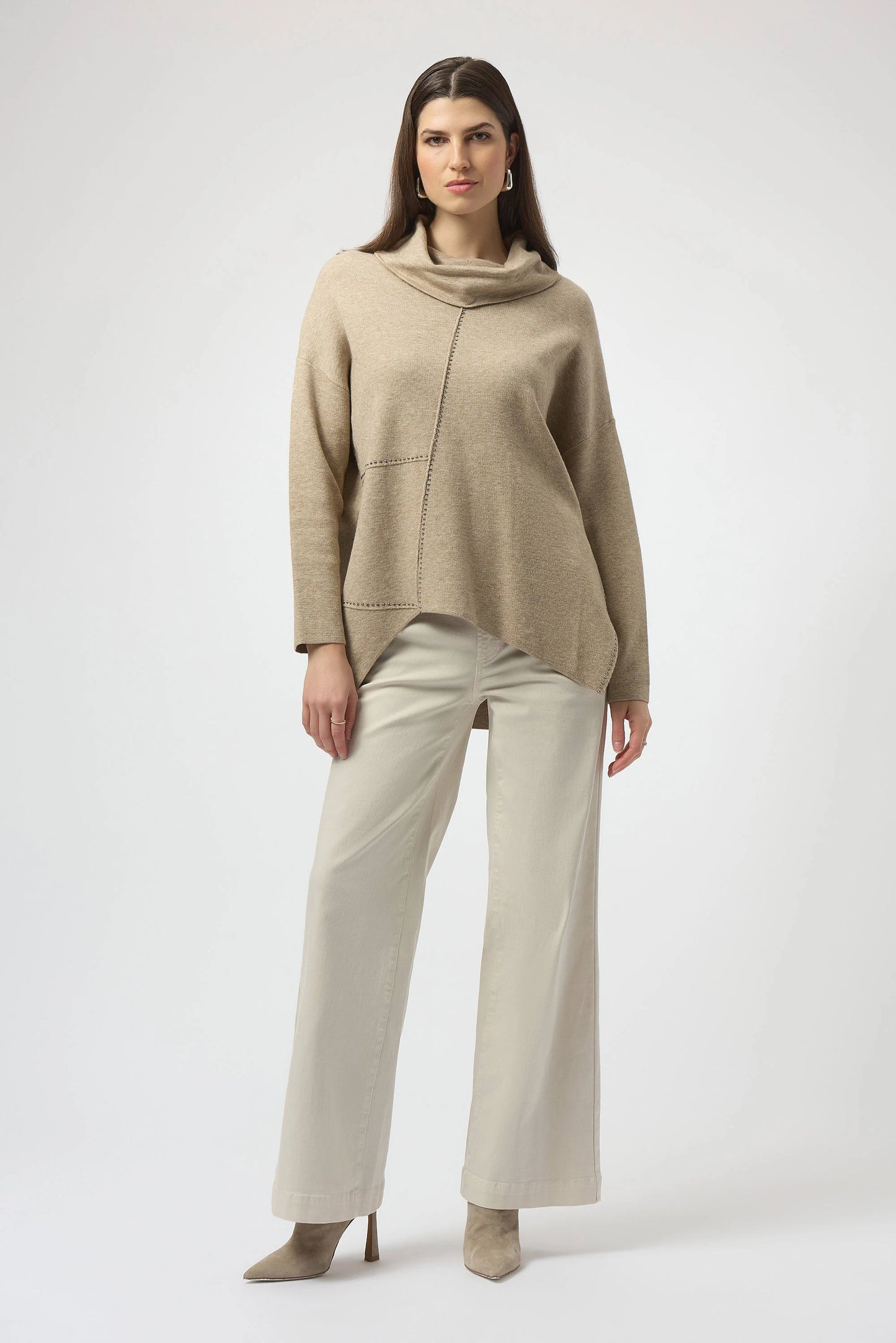 Joseph Ribkoff Asymmetrical Knit Sweater 253913