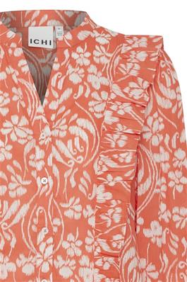 Ichi Long Sleeve Blouse 20120450