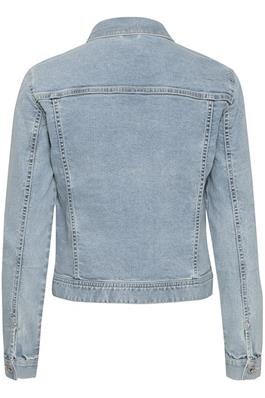 Ichi Light Wash Denim Jacket 20122817