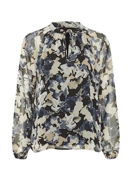 Ichi Long Sleeve Blouse 20120459