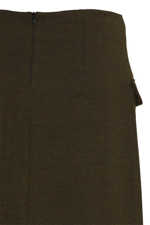 Ichi Jacquard Skirt 20121603