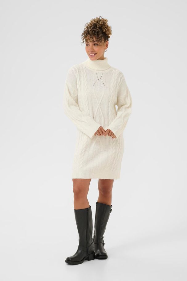 Cream Knit Dress 10614433
