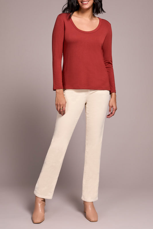 Tribal Scoop Neck top 58950-2422-3253