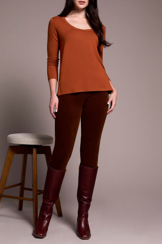 Tribal Scoop Neck top 58950-2422-3254