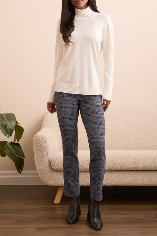 Tribal Turtle Neck Sweater 22920-835-0026