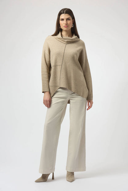 Joseph Ribkoff Asymmetrical Knit Sweater 253913