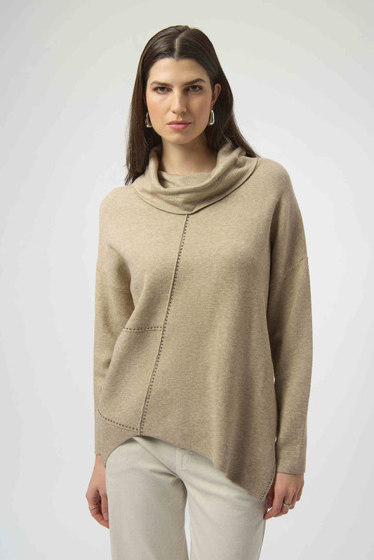 Joseph Ribkoff Asymmetrical Knit Sweater 253913