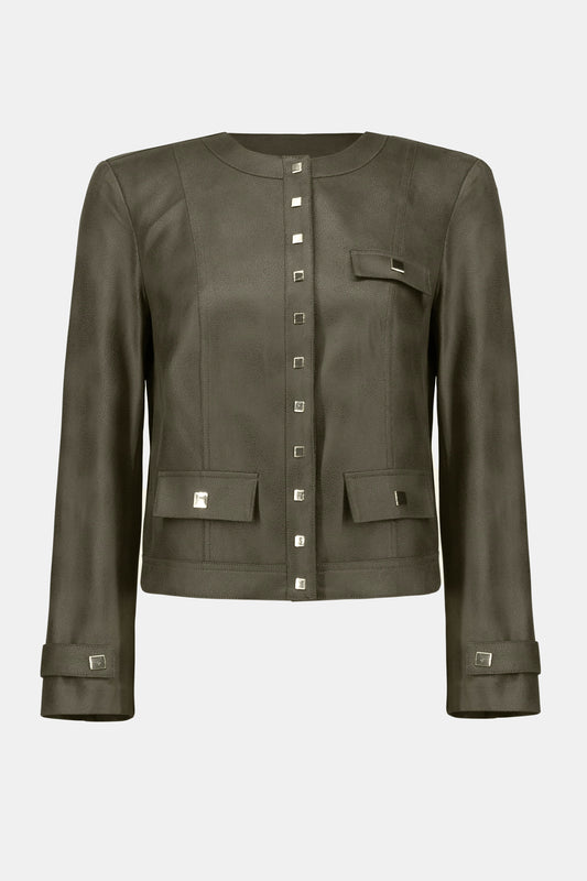 Joseph Ribkoff Faux Suede Jacket 253935
