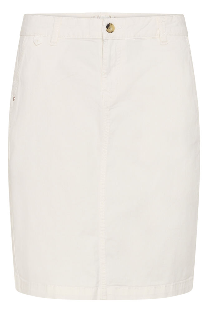 Cream Twill Skirt 10613652