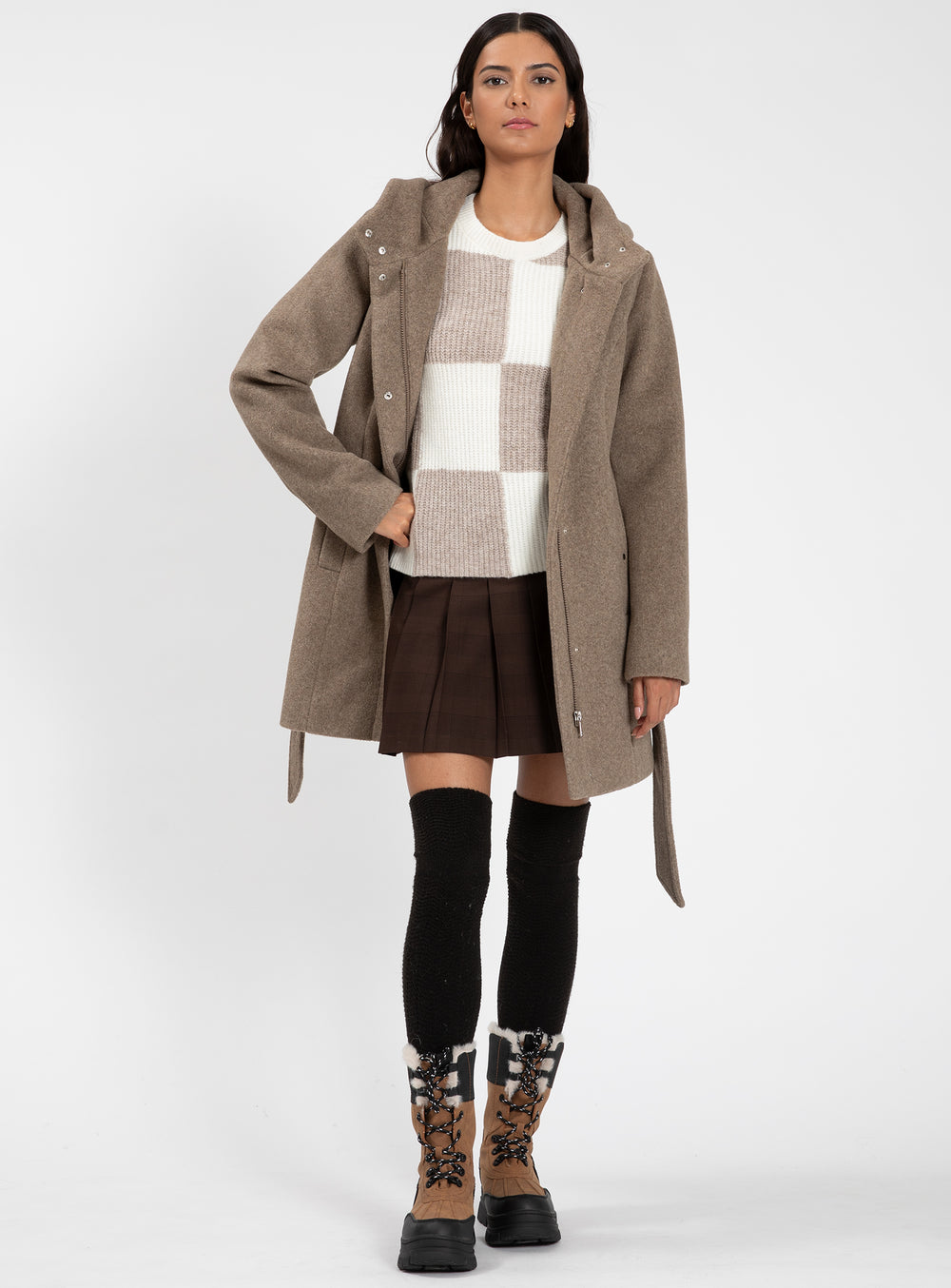 Point Zero Belted Coat 8568529