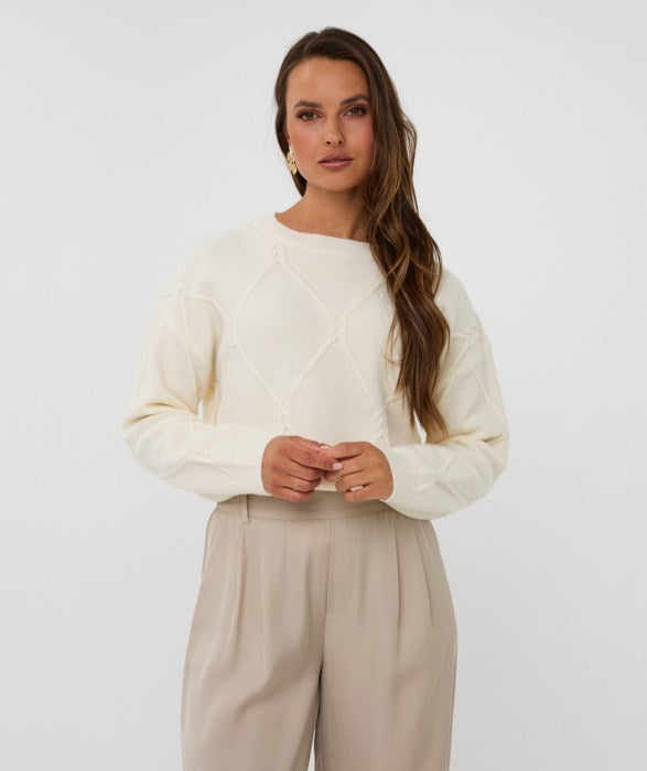 Esqualo Cable Knit Sweater F2502511