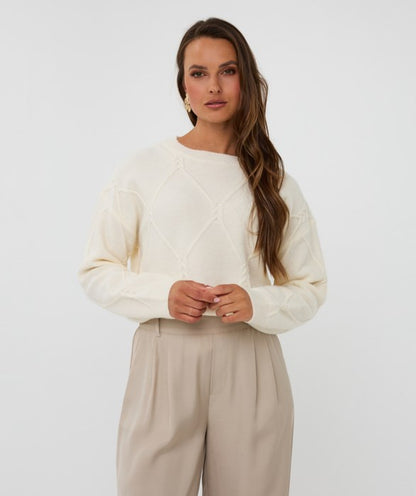Esqualo Cable Knit Sweater F2502511