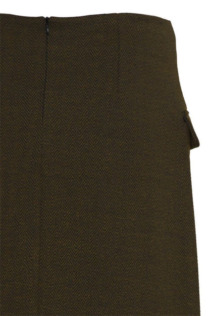 Ichi Jacquard Skirt 20121603