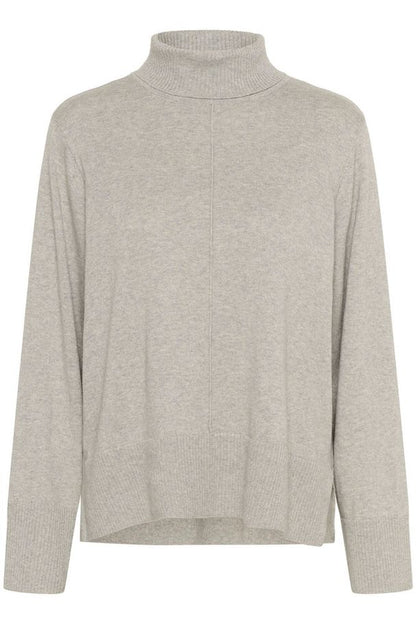 Cream Turtle Neck Pullover 10613181