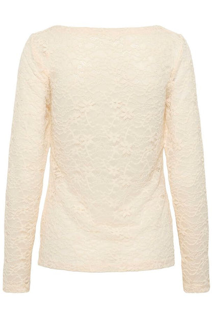 Cream Lace Shirt 10614201