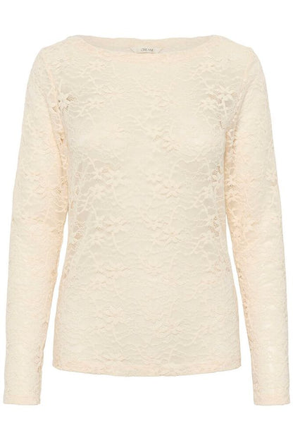 Cream Lace Shirt 10614201
