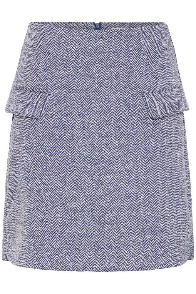 Ichi Jacquard Skirt 20121603