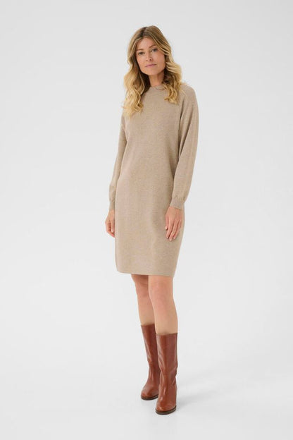Cream Knit Dress 10614298