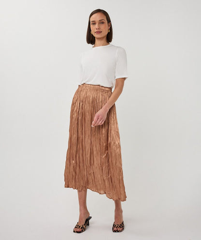 Esqualo Plisse Skirt SP2628001