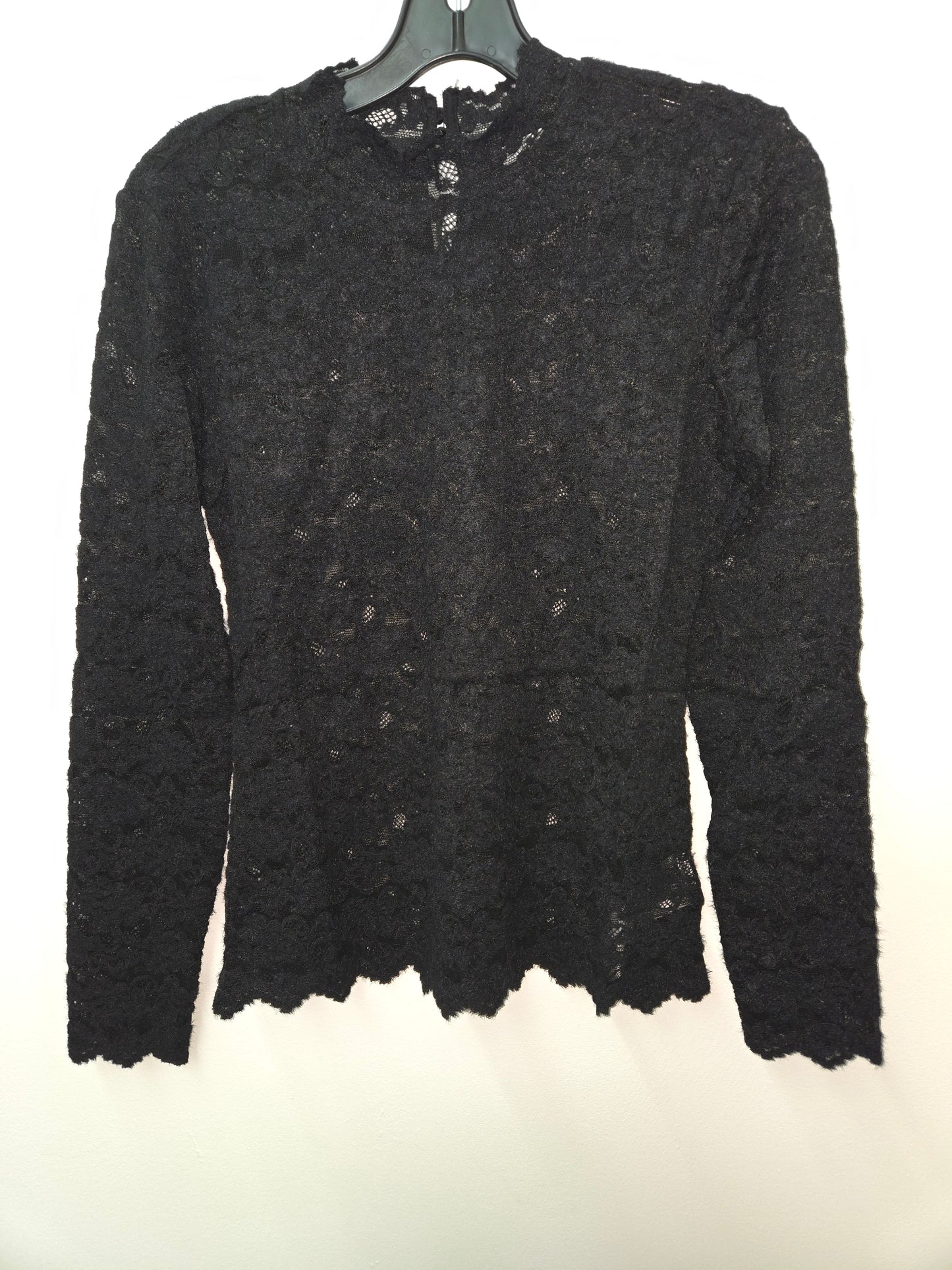 Cream Lace Turtle Neck 10614489