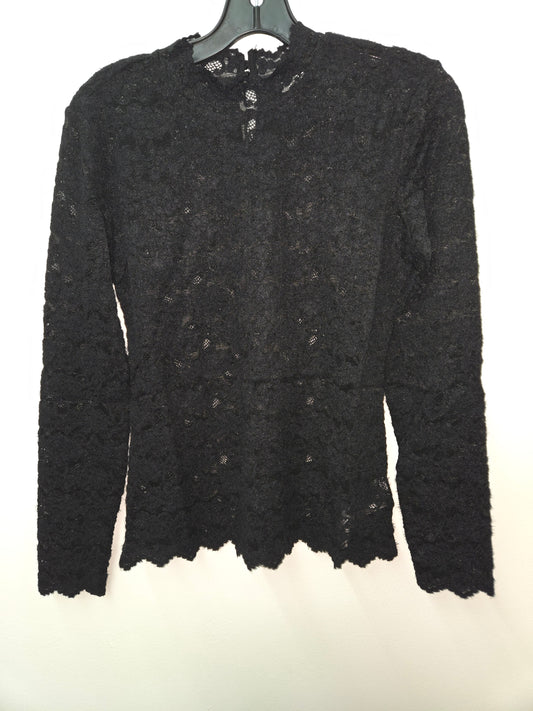 Cream Lace Turtle Neck 10614489