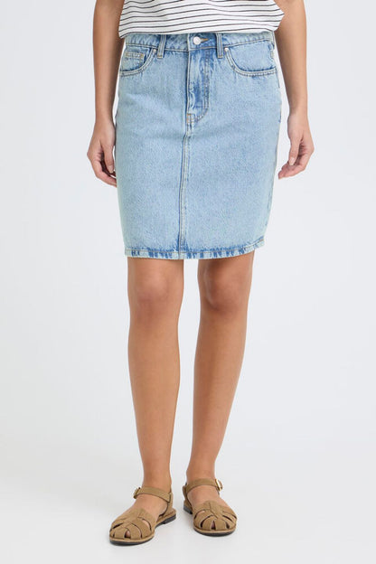 Fransa Denim Skirt 20617944