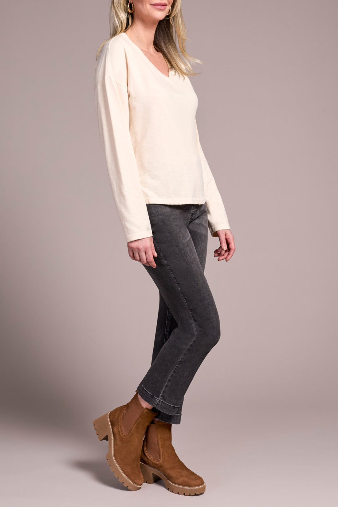 Tribal V-neck Top 22820-8285-3111