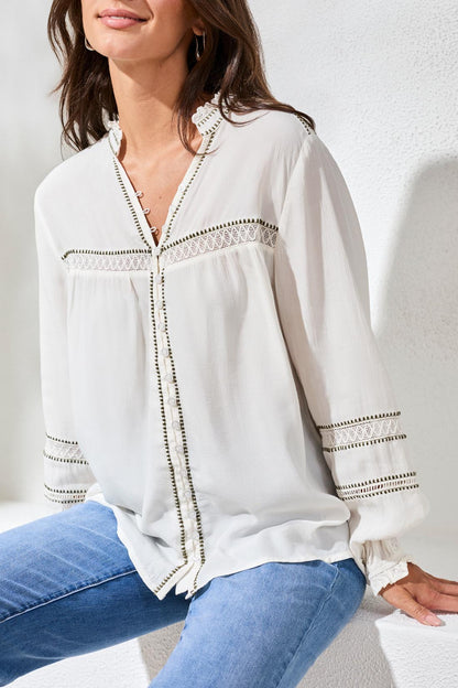 Tribal Blouse 6217O-5217-1397