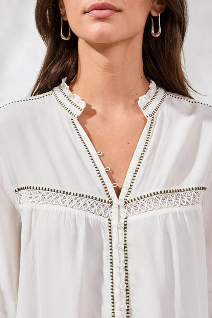 Tribal Blouse 6217O-5217-1397