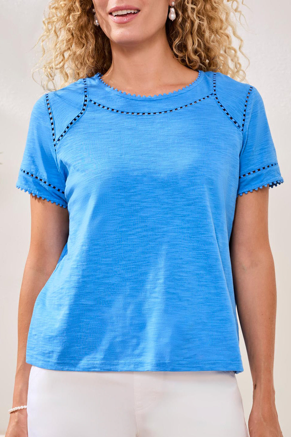 Tribal Short Sleeve Top 2466O-8168-0169