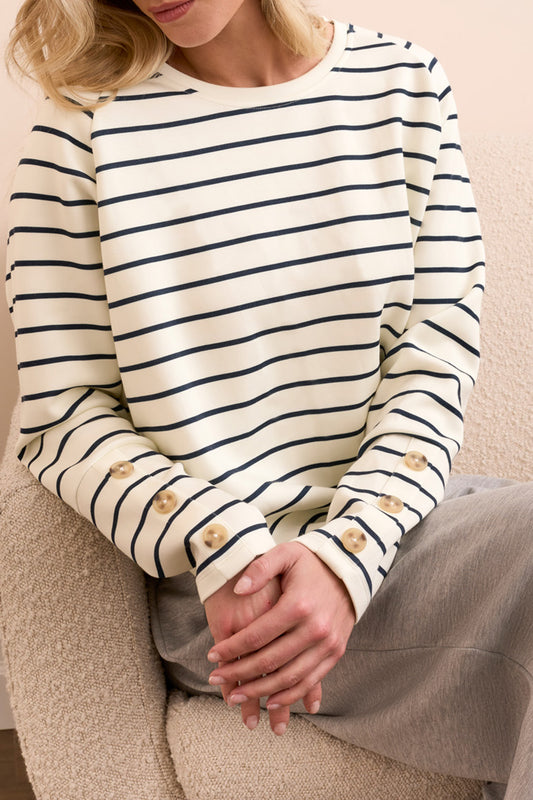 Tribal Crew Neck Top 23630-8348-3111